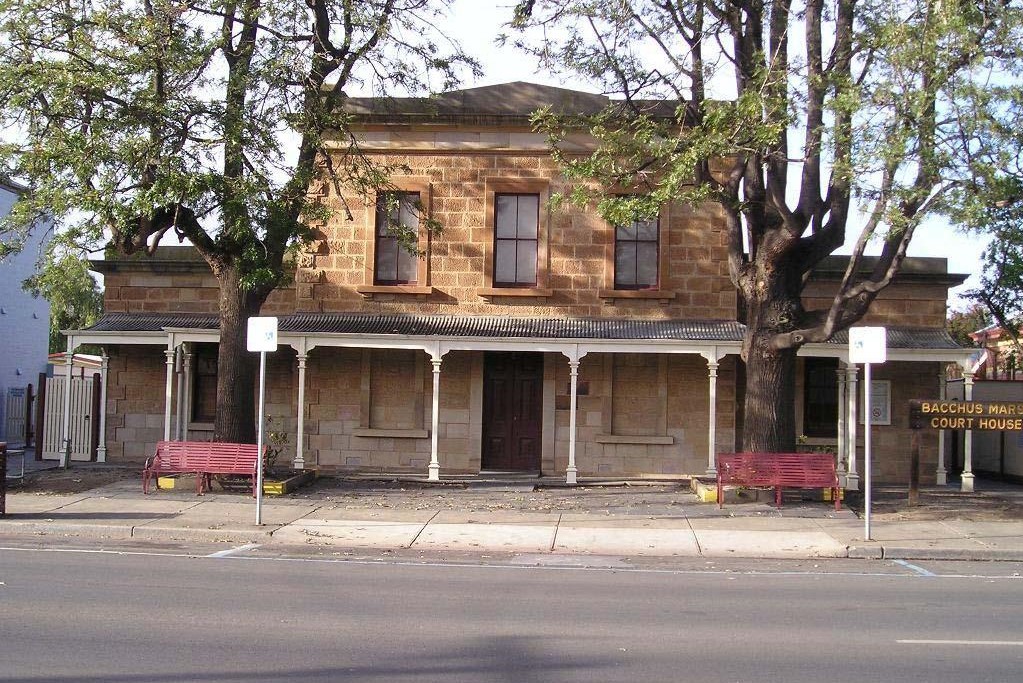 Outside of Bacchus Marsh Magistrates' Court