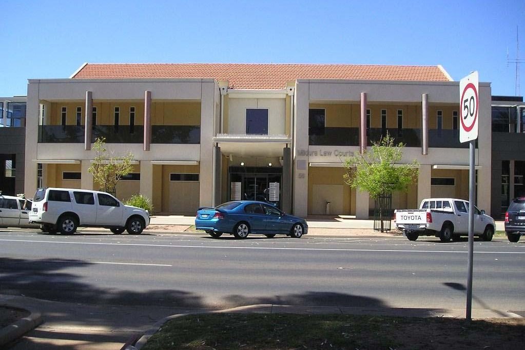 Outside view of Mildura Magistrates' Court