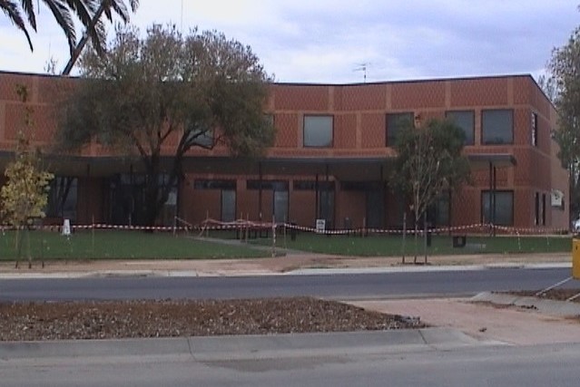 Outside of Wodonga Magistrates' Court