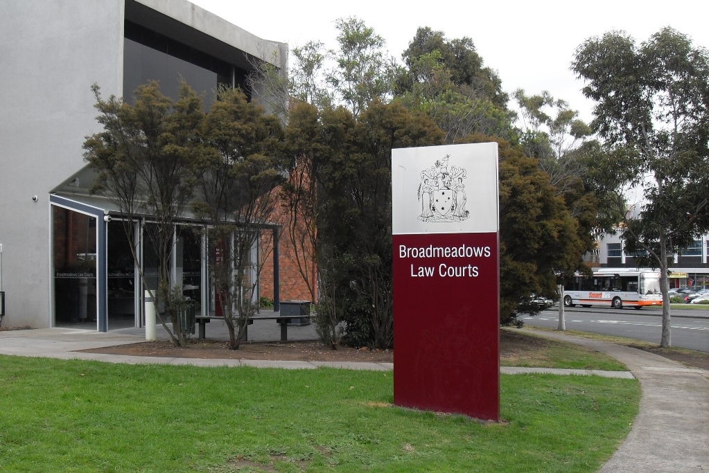 Outside of Broadmeadows Magistrates' Court