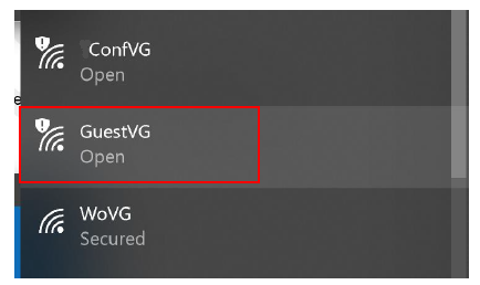 Connecting to the network